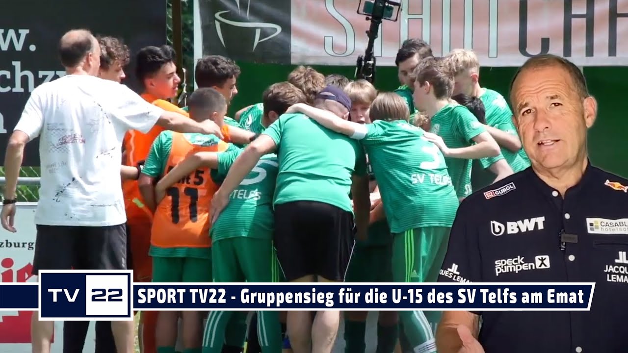 SPORT TV22: Gruppensieg in der „Blitzmeisterschaft 2021“ für die U-15 Mannschaft des SV Telfs