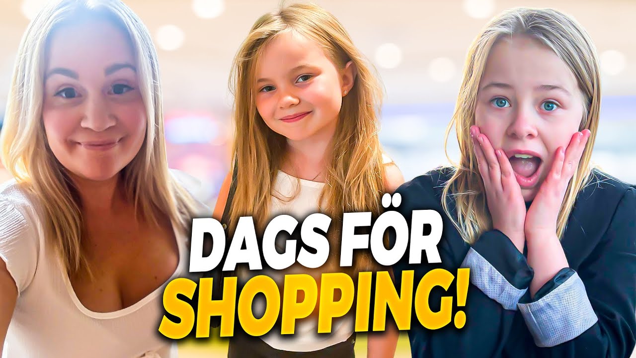 HÄNG MED OSS PÅ VÅR SHOPPINGDAG! 🛒🎀 + HAUL