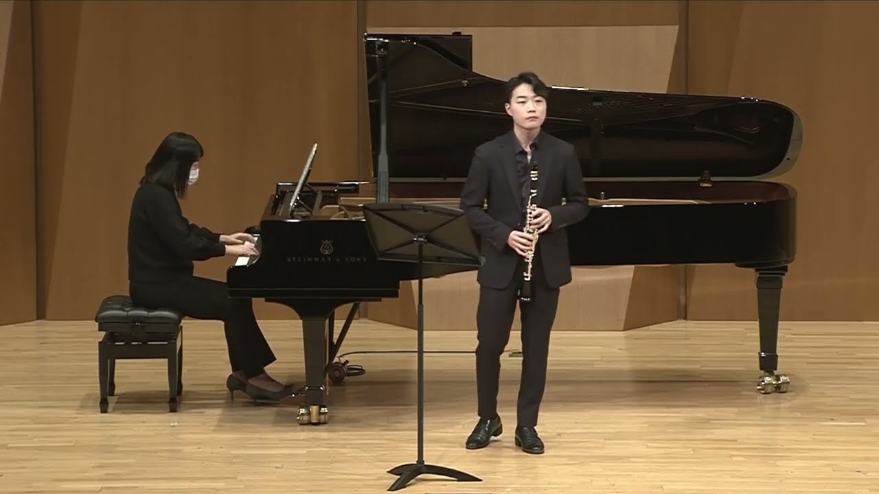Johann Stamitz - Clarinet concerto in Bb Major with piano (clarinet Jinkyun Kim)