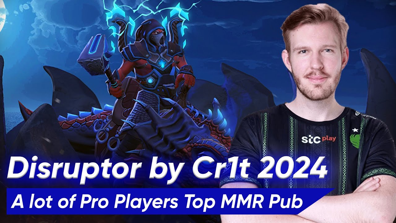 Cr1t Disruptor Soft Support 7.35b | Dota 2 2024 Pro Gameplay