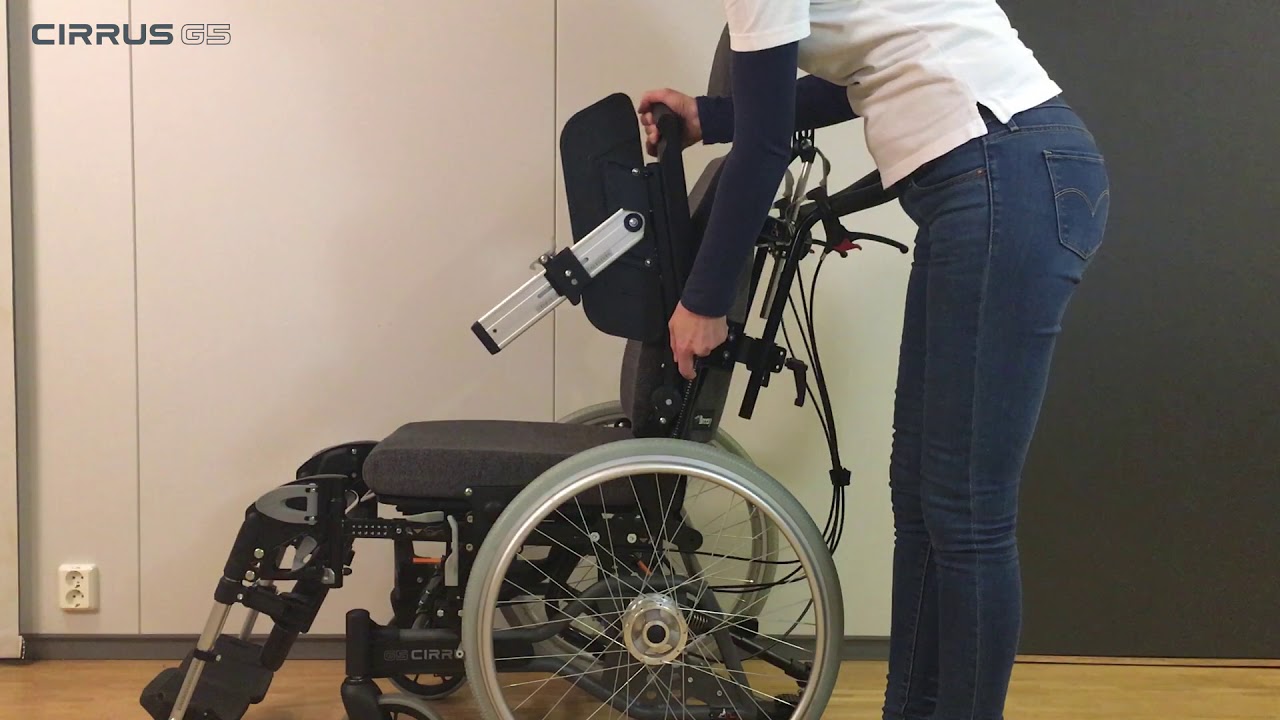 BREEZY Cirrus G5 wheelchair - 06 - Flip up armrest (see subtitle options!)
