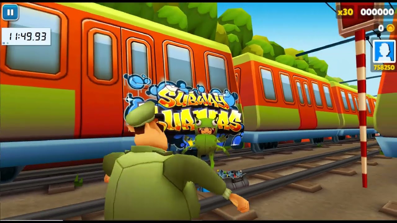 Compilation PlayGame Subway Surfers / Subway Surf /2023/ On PC FHD