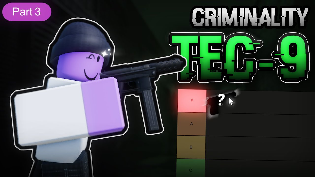 Criminality Gun Review - Tec-9