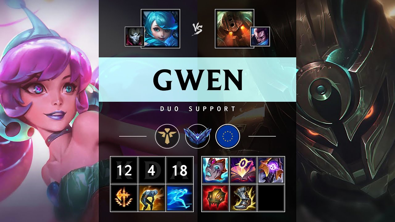 Gwen Support vs Nautilus - EUW Diamond Patch 25.09