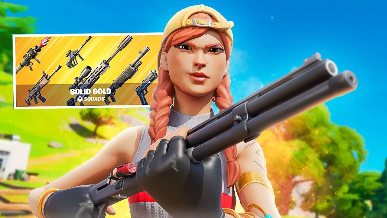INSANE Solo VS Squads Win! (Solid Gold)