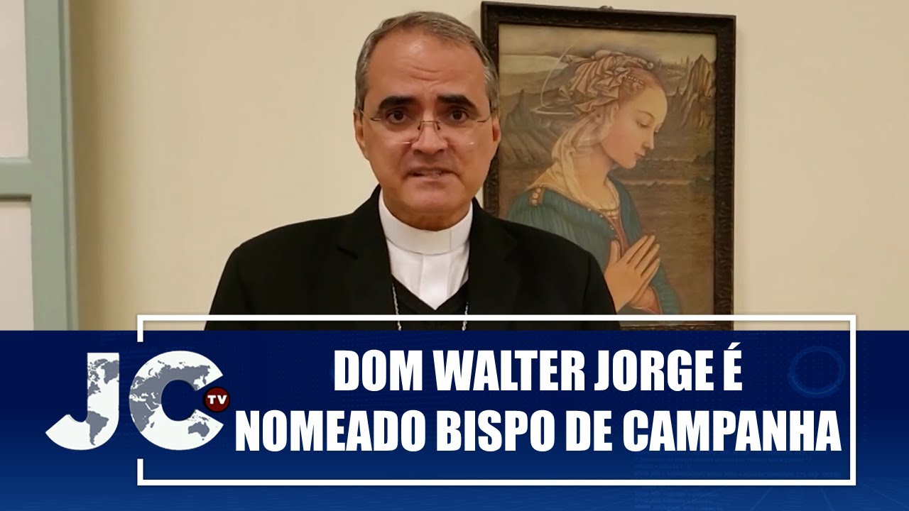 Dom Walter Jorge é nomeado como bispo da Diocese de Campanha – JCTV – 07/11/25
