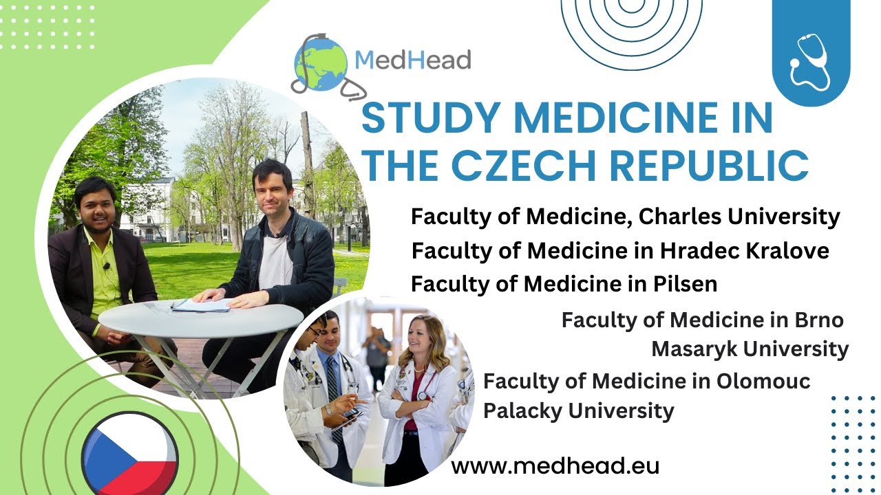Medical schools in the Czech republic: admission, fees, entrance exam, hostels, premedical courses