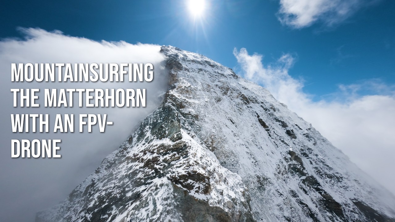 Mountainsurfing the Matterhorn with an FPV-Drone - Swiss Alps (Father Ocean - Ben Böhmer Remix)
