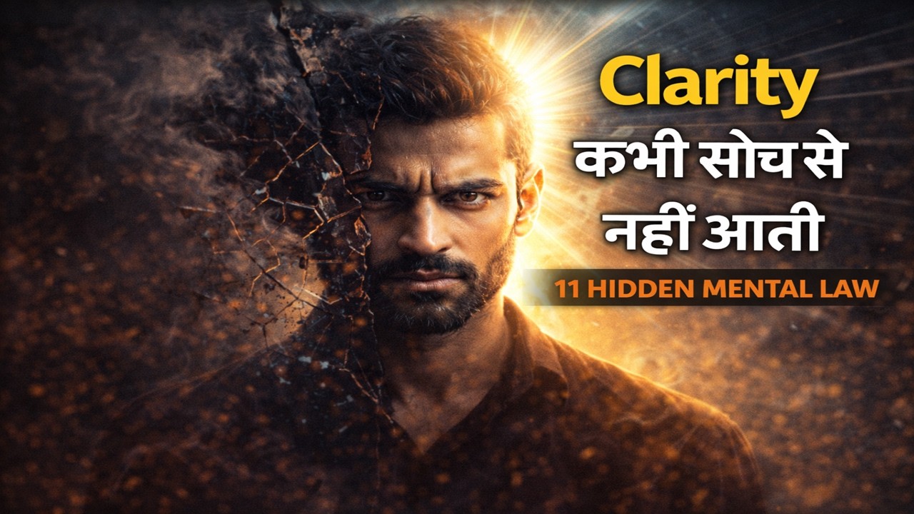 Clarity कभी सोच से नहीं आती | 11 Hidden Mental Law Final