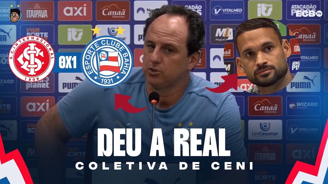 🔥CENI DEU A REAL! VEJA O QUE ROGÉRIO CENI DISSE APÓS TRIUNFO HISTÓRICO CONTRA O INTER NO BEIRA RIO!