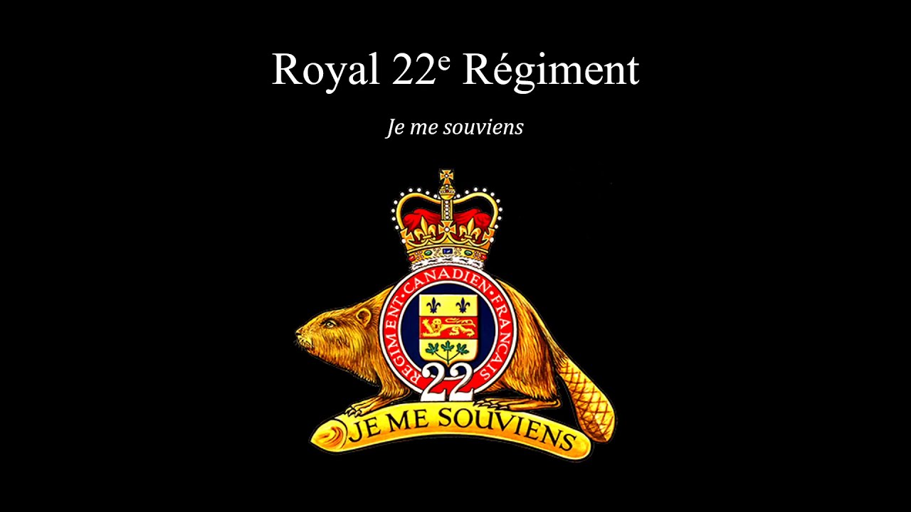 Vive la Canadienne (Quick March of the Royal 22e Régiment)
