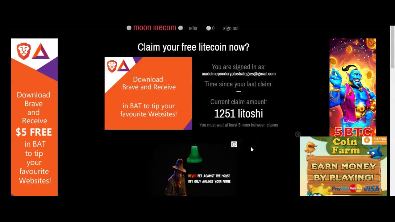 Moon LiteCoin Review and Walkthrough
