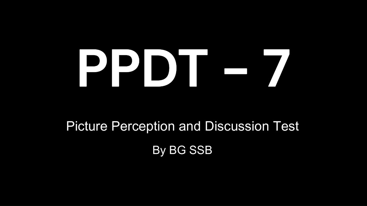 PPDT Practice for SSB Interview | PPDT practice SET-7 | SSB screening test practice