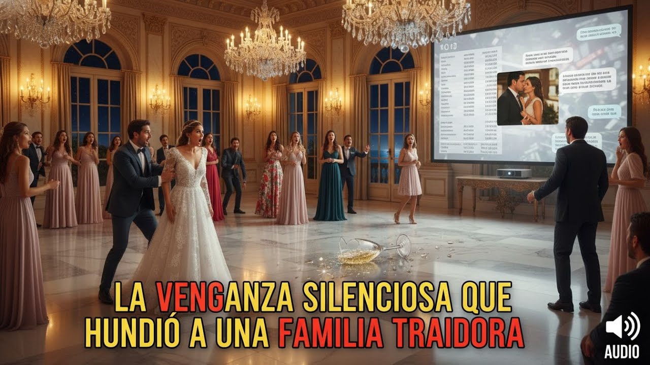 LA COPA DE CHAMPÁN TIEMBLA Y SE HACE AÑICOS, EL IMPERIO FAMILIAR SE DERRUMBA EN LA FIESTA