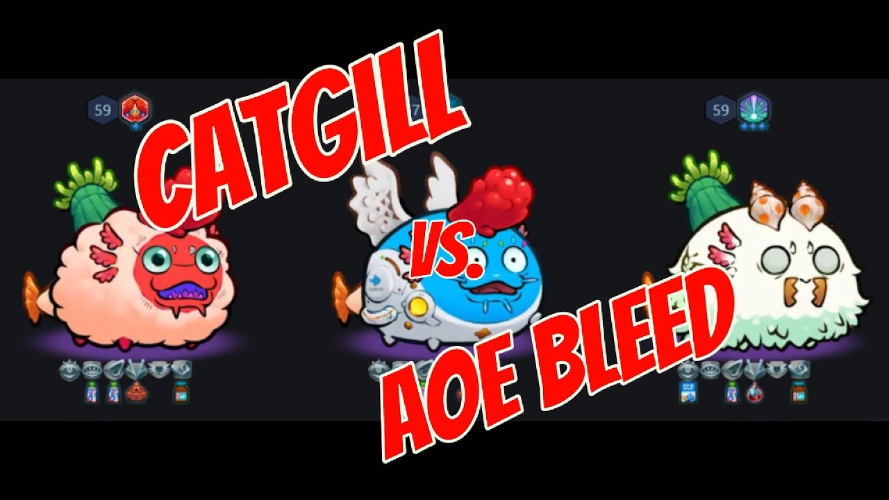 Axie Origins Season 16 Epic Era - CatGill vs AOE Bleed