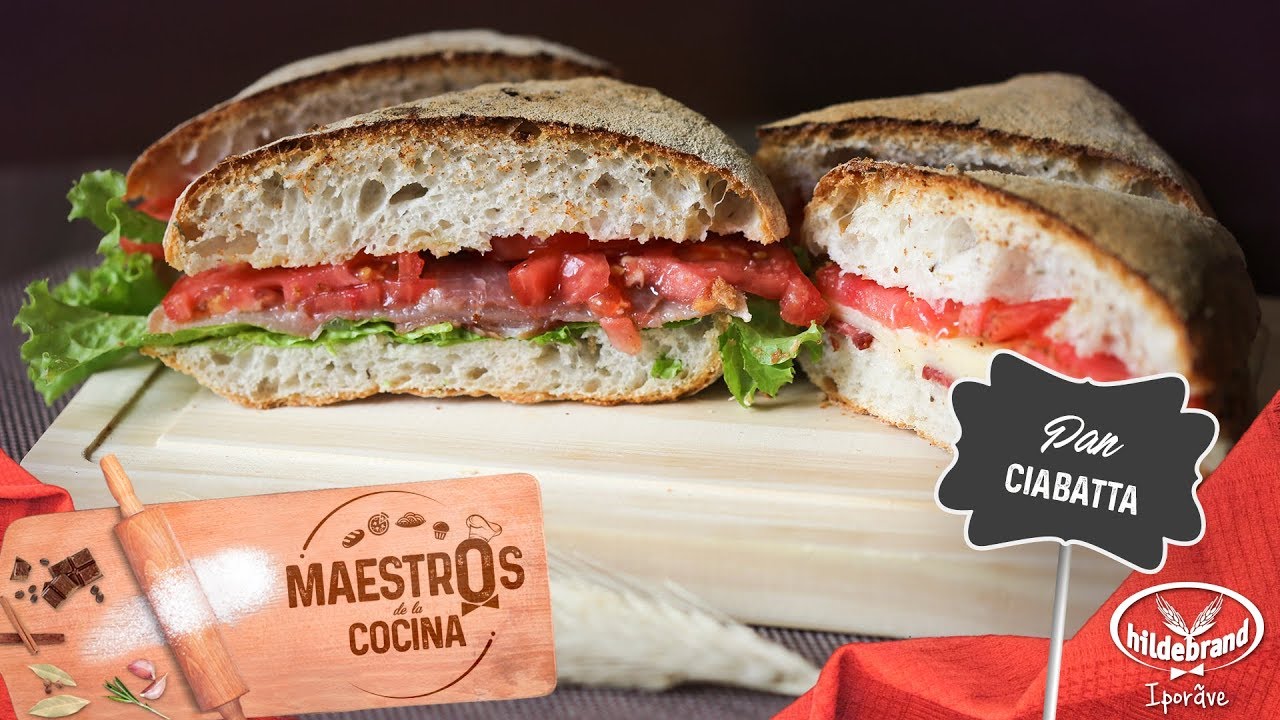 Maestros de la Cocina - Emiliano Iberbuden - Pan Ciabatta