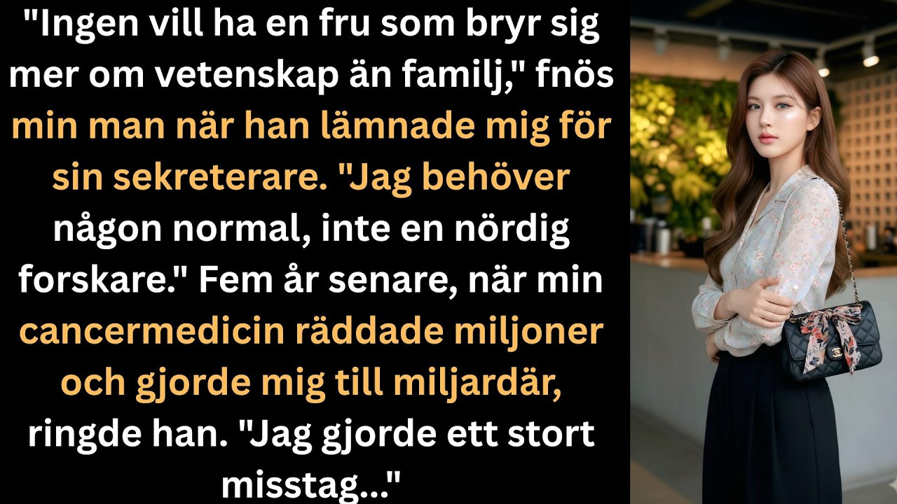 Min Man Lämnade Mig För Att Jag Studerade För Mycket Sedan Botade Jag Cancer