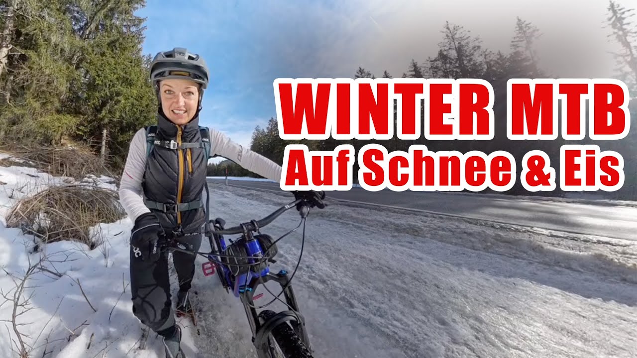 MTB Schnee Tour zum Einstein Tannheimer Tal