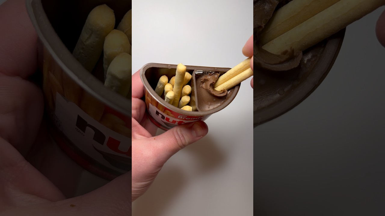 Satisfying Nutella ASMR No Talking