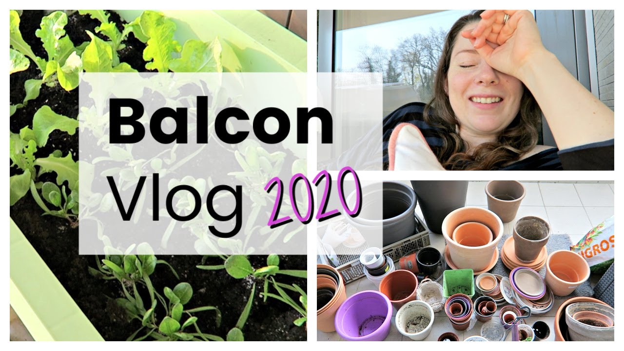 BALCON VLOG - Jardiner pour s’apaiser, tri, semis et planter des salades | Vlog jardinage au balcon