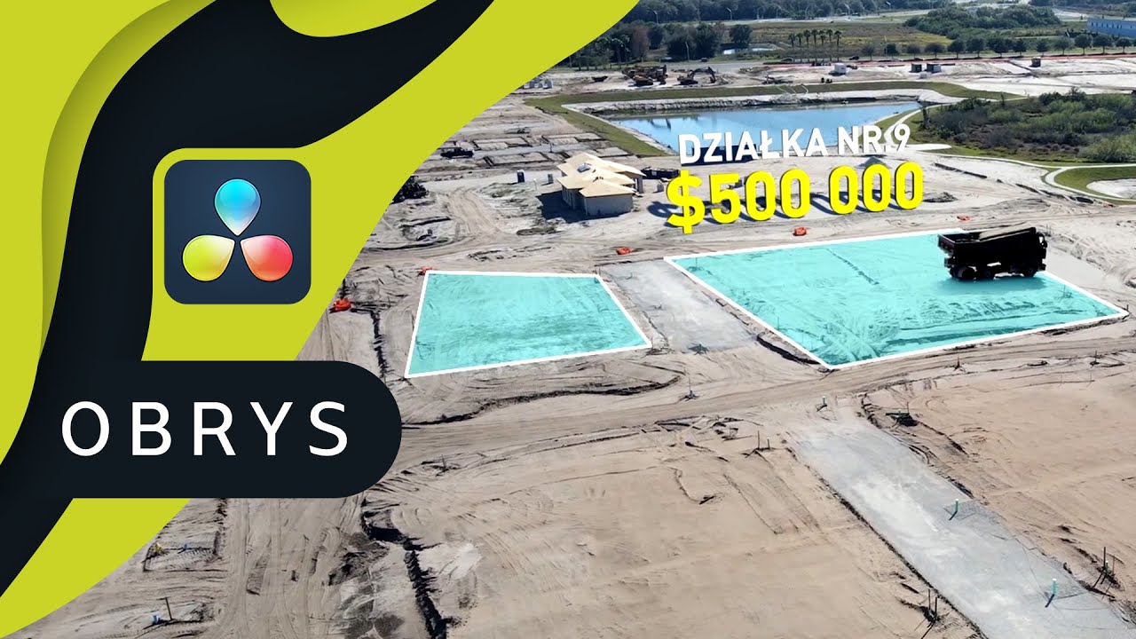 Jak zrobić Obrys Działki cz. 3/3 - Maska & Multiplikacja ▪ DaVinci Resolve ‘122 | Poradnik ▪ Kurs