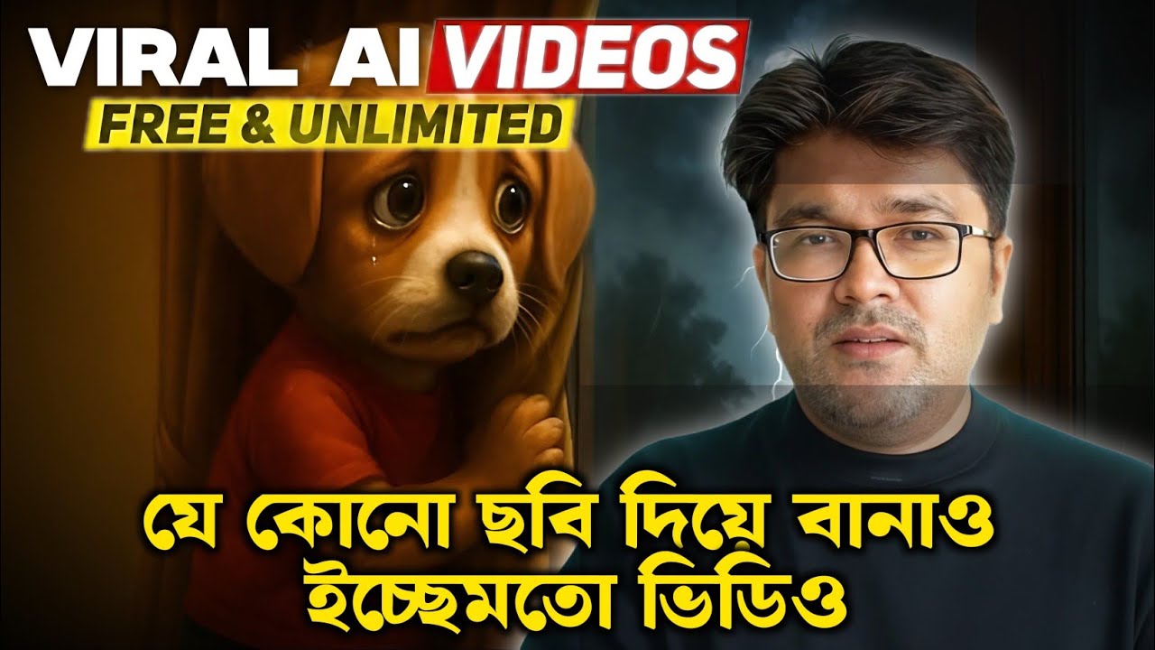 ছবি দিয়ে ভিডিও তৈরি: ai দিয়ে ভিডিও বানাও। Photo to video using ai