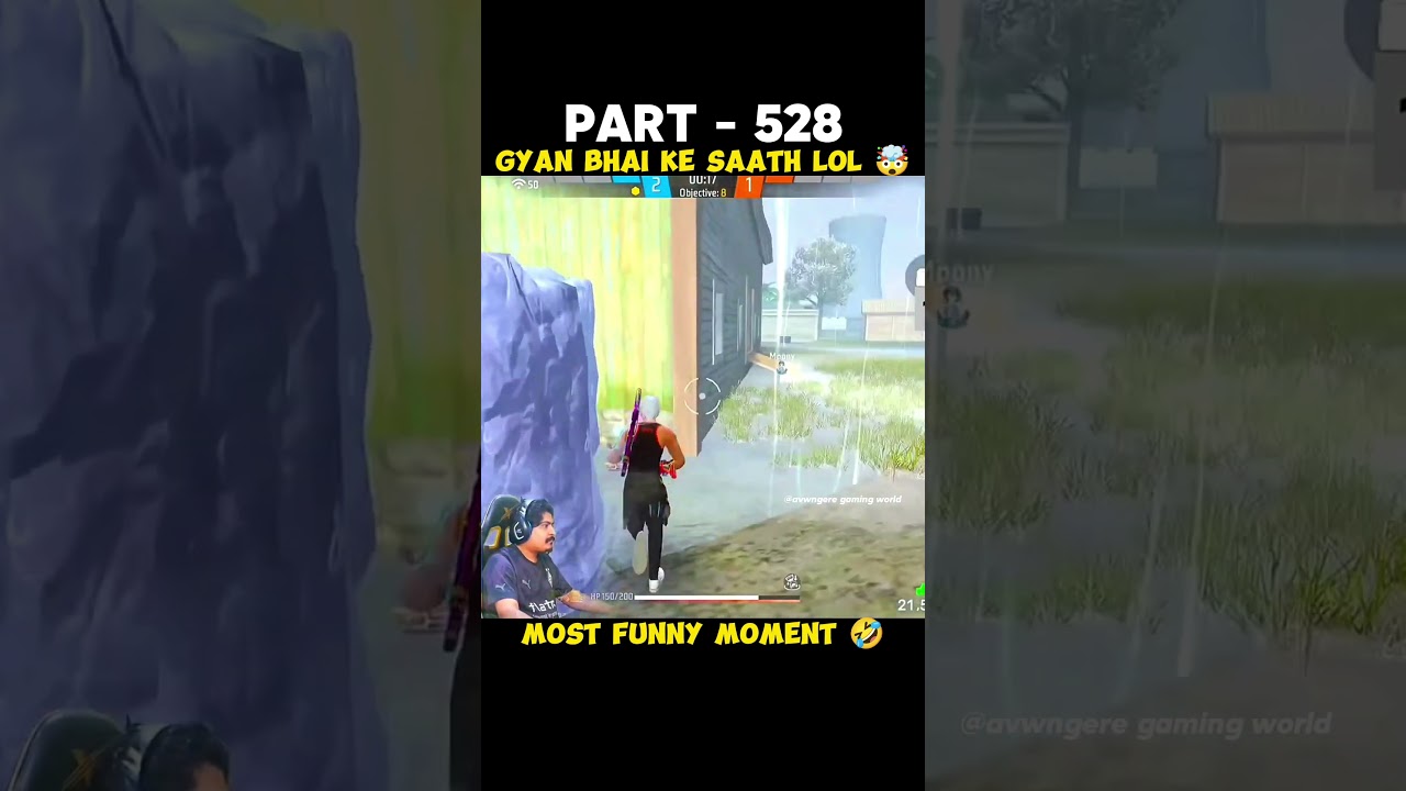 Gyan Gaming Ke Saath Lol 🤯 Part - 528 Raistar vs Gyan Gaming 🔥 Watch Till End 🤯#freefire #raistar