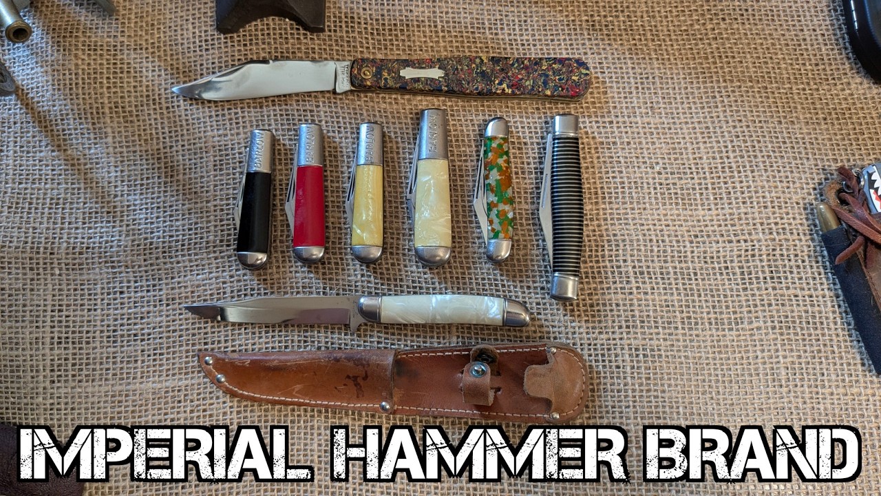 Бренд IMPERIAL HAMMER #США #Винтажный #Нож #Коллекция #Видео #Культовый #Забавный #Искусство @Dre...