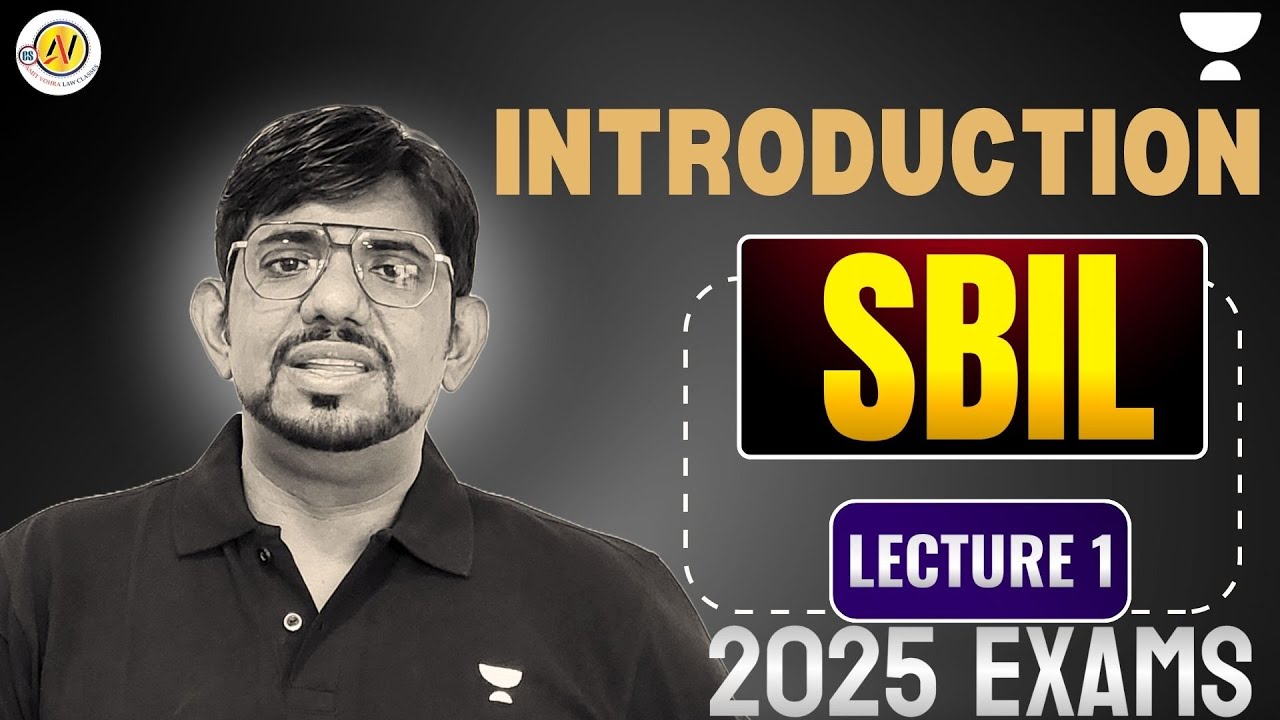 SBIL CS Exec Module 1 Demo Session 1 #sbil #unacademy #companysecretary #csamitvohralawclasses