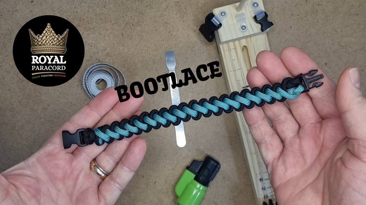 Bracciale Paracord BOOTLACE Paracord Bracelet Tutorial
