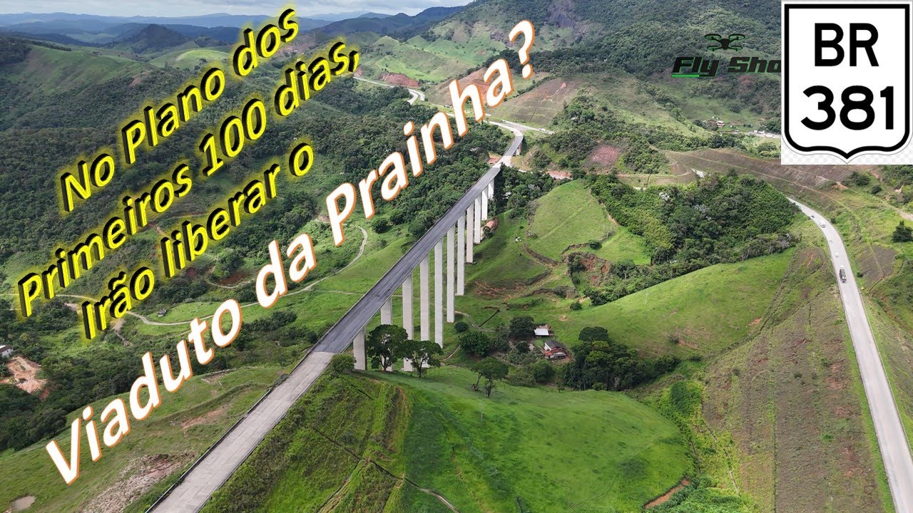 O VIADUTO ficará SOMENTE para VALE do AÇO, liberando a OUTRA PISTA SOMENTE para BH!