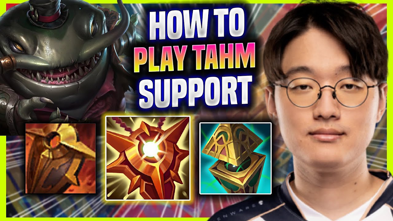 LEARN HOW TO PLAY TAHM KENCH SUPPORT LIKE A PRO! - TL Corejj Plays Tahm Kench  Support vs Sett! |