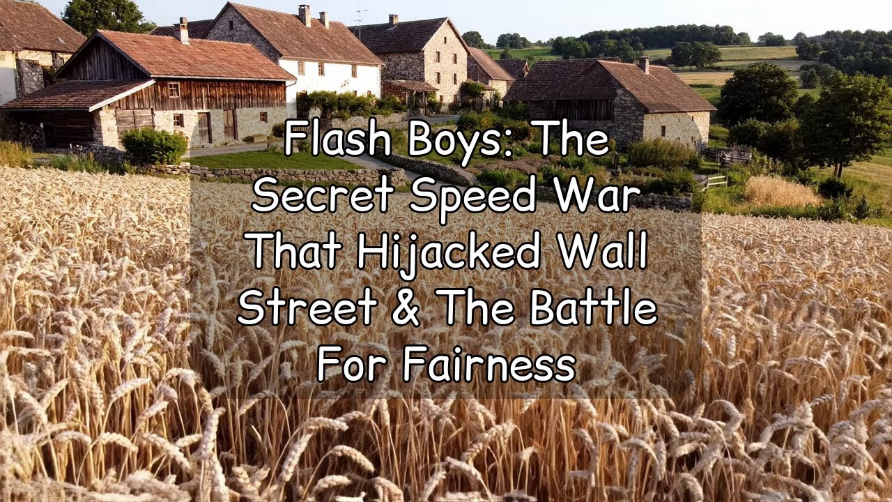 Flash Boys: The Secret Speed War That Hijacked Wall Street & The Battle For Fairness