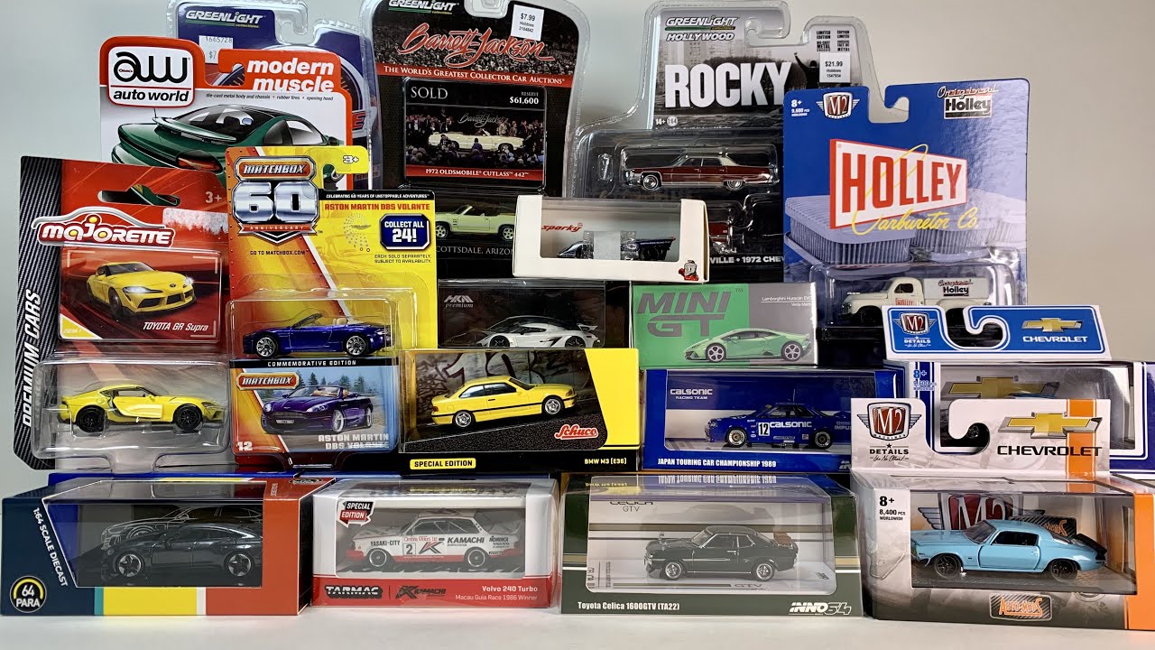 Еженедельный рейд литых машин №34 [Greenlight, Matchbox, Mini GT, Inno64, Majorette, Para64, Schu...