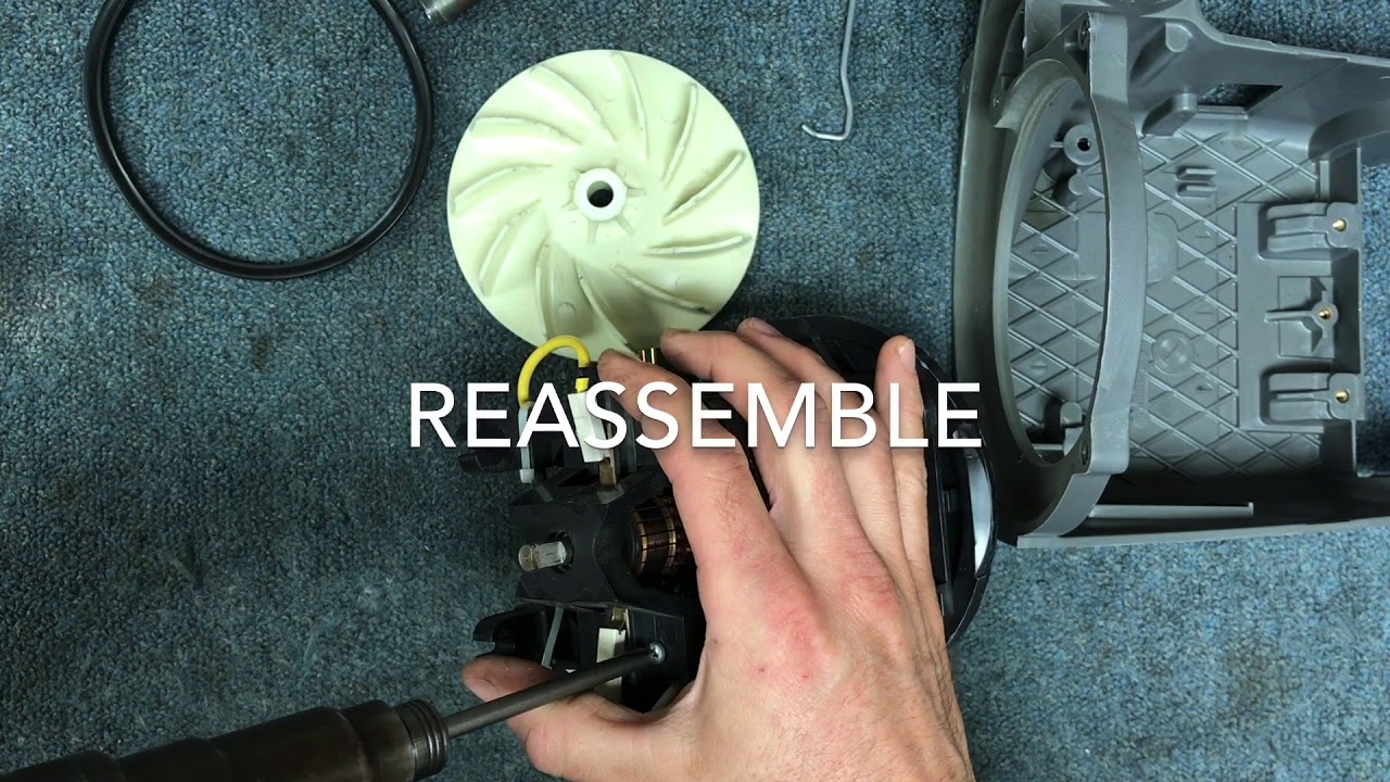 Kirby vacuum tear down/reassemble inspired by Diresta