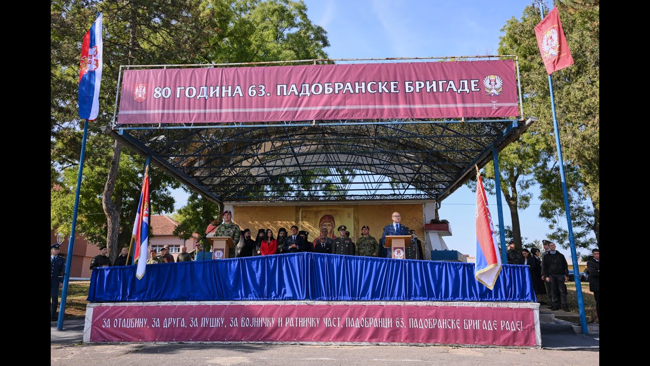 Održana vojna svečanost povodom Dana 63. padobranske brigade