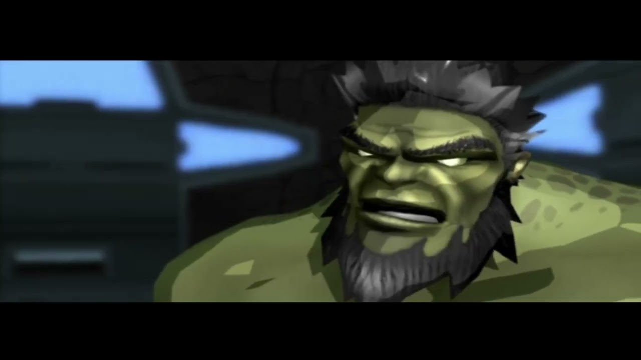 Hulk vs Ravage boss fight mission (hulk 2003 pc).