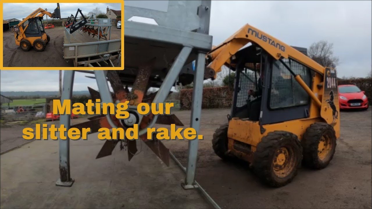 11/02/23  Time to get our slitter and rake sorted!