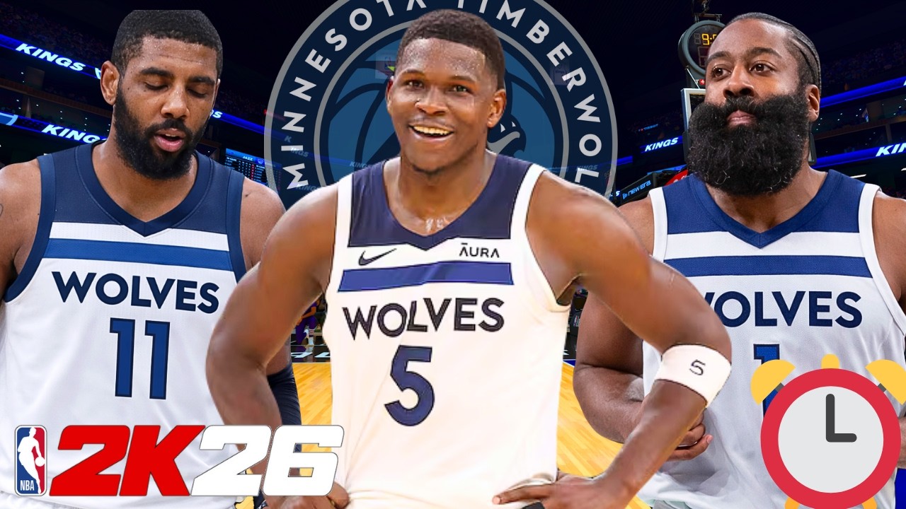 I REBUILT THE TIMBERWOLVES IN 10 MINUTES ON NBA 2K26