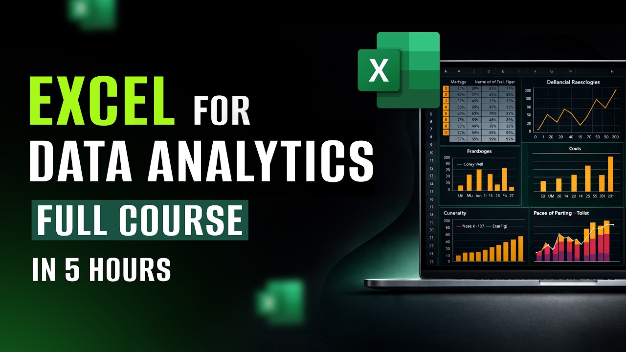 Learn Excel for Data Analyst Jobs 2026 | Complete Guide for Beginners | Intellipaat