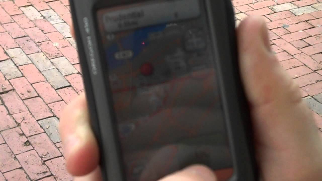 How to use an Oregon 450 GPS Unit