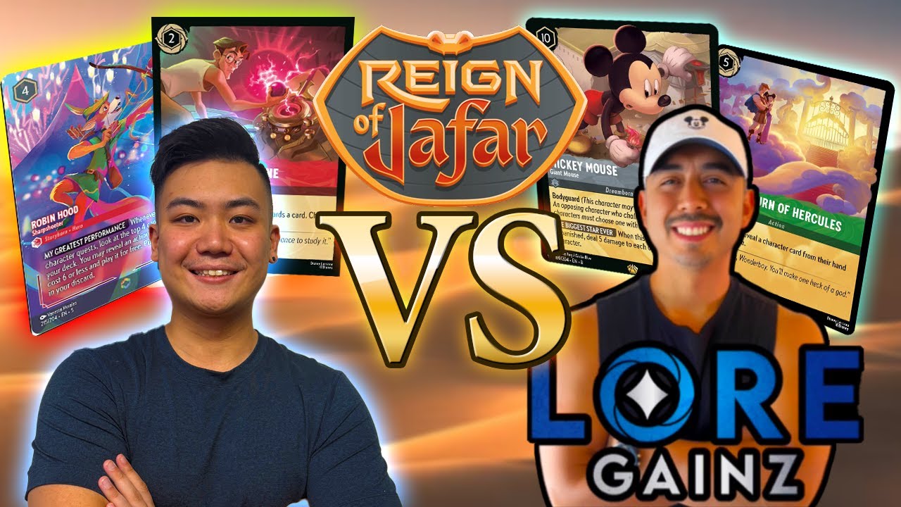 Epic Ruby Emerald VS BIG MICKEY EMERALD ft. LoreGainz - Lorcana Reign Of Jafar