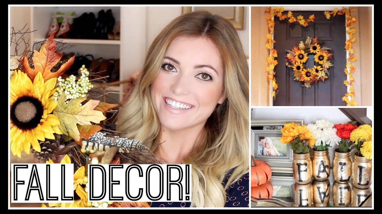 Thanksgiving/Fall Decor! Haul & DIY Ideas / Style By Dani