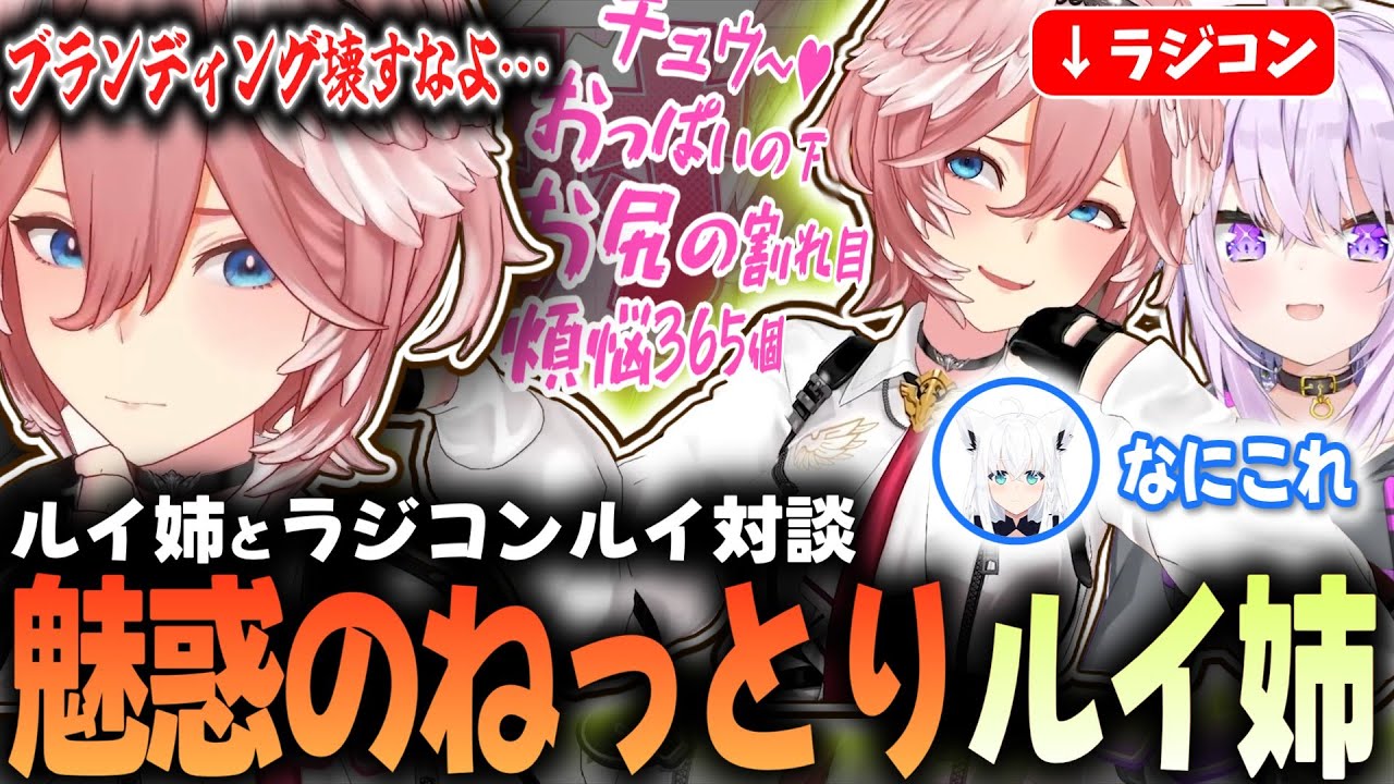 【謎企画】ルイ姉＆ラジコンルイ(おかゆ)対談が面白すぎるｗ #ルイ姉 #おかゆ #ホロライブ #ホロライブ切り抜き