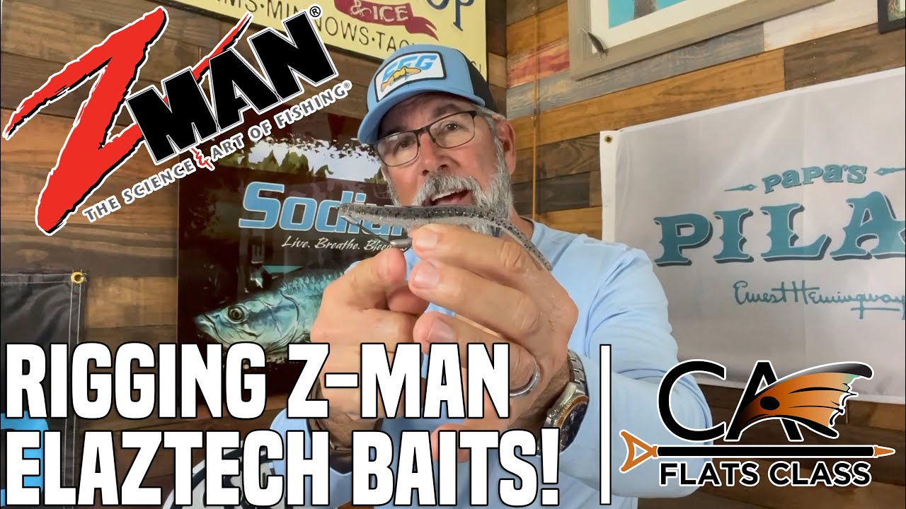 Оснастка приманок Z-Man ElaZtech! | YouTube Flats Class