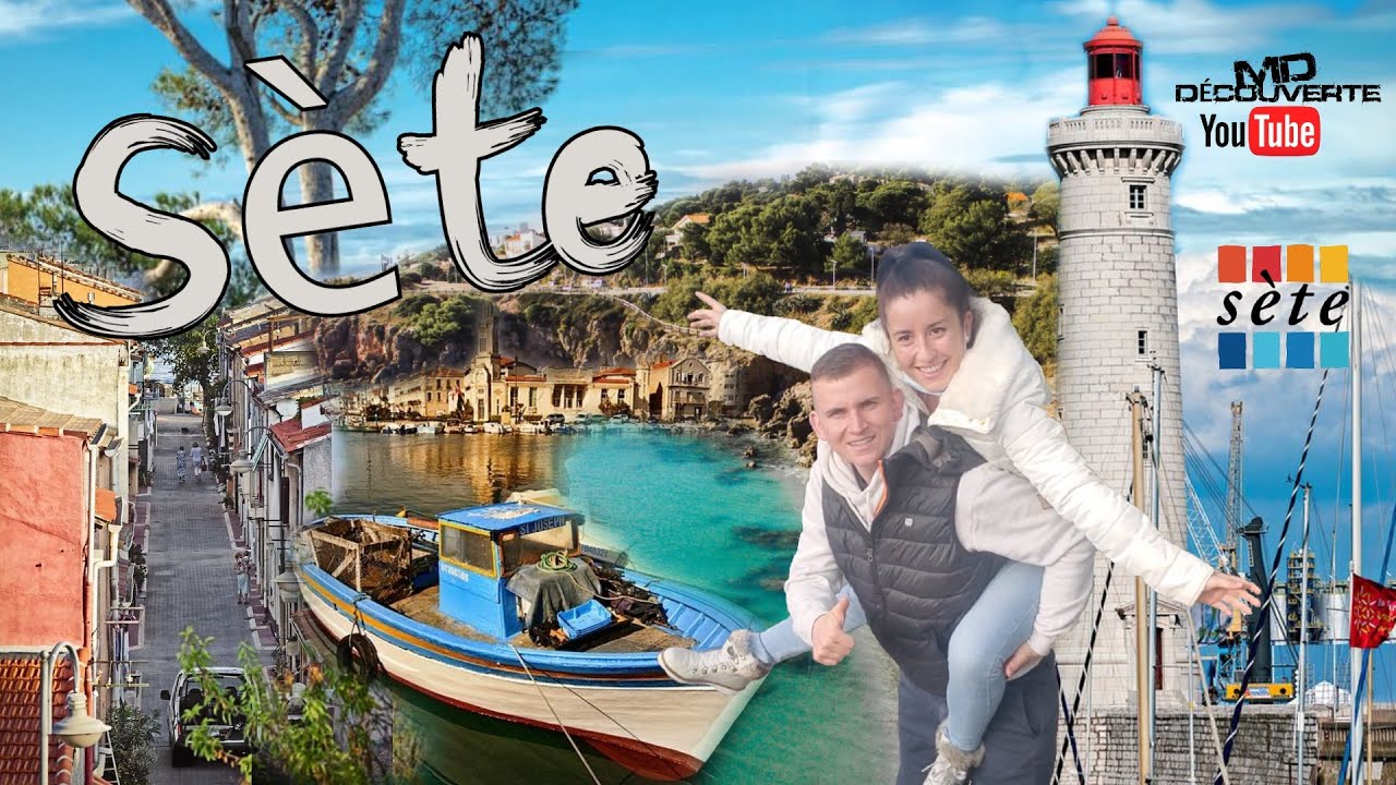 Vlog Découverte de la Ville de Sète France 4k