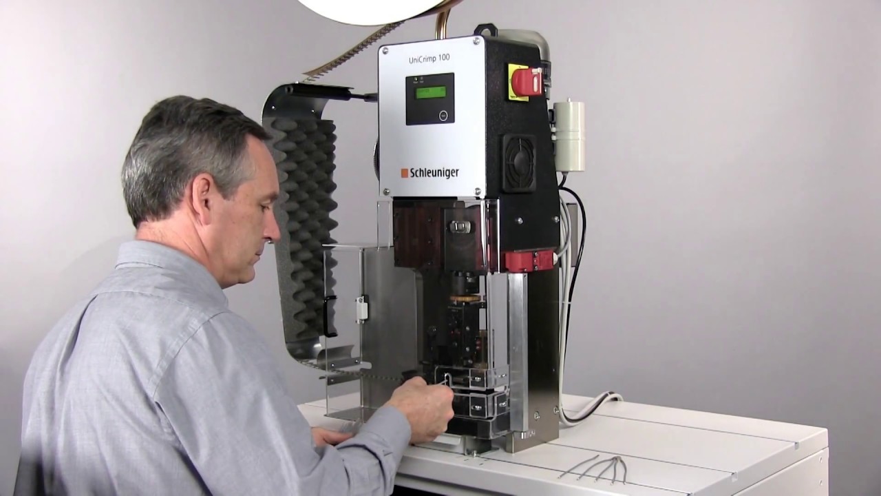 Schleuniger UniCrimp 100 Crimping Machine