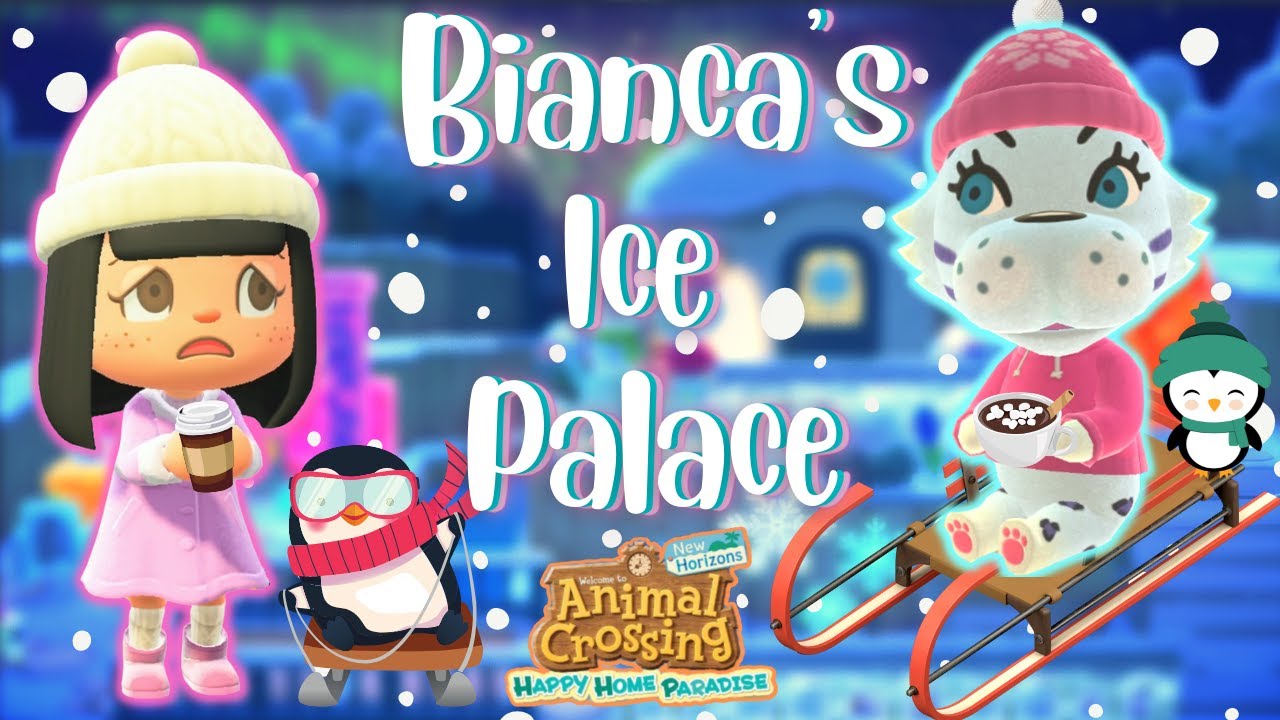 Animal Crossing Happy Home Paradise | Bianca's Winter Wonderland | Speed Build!