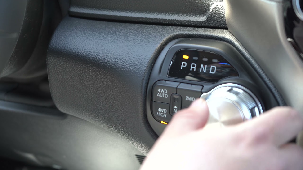 2021 RAM: Four Wheel Drive Modes