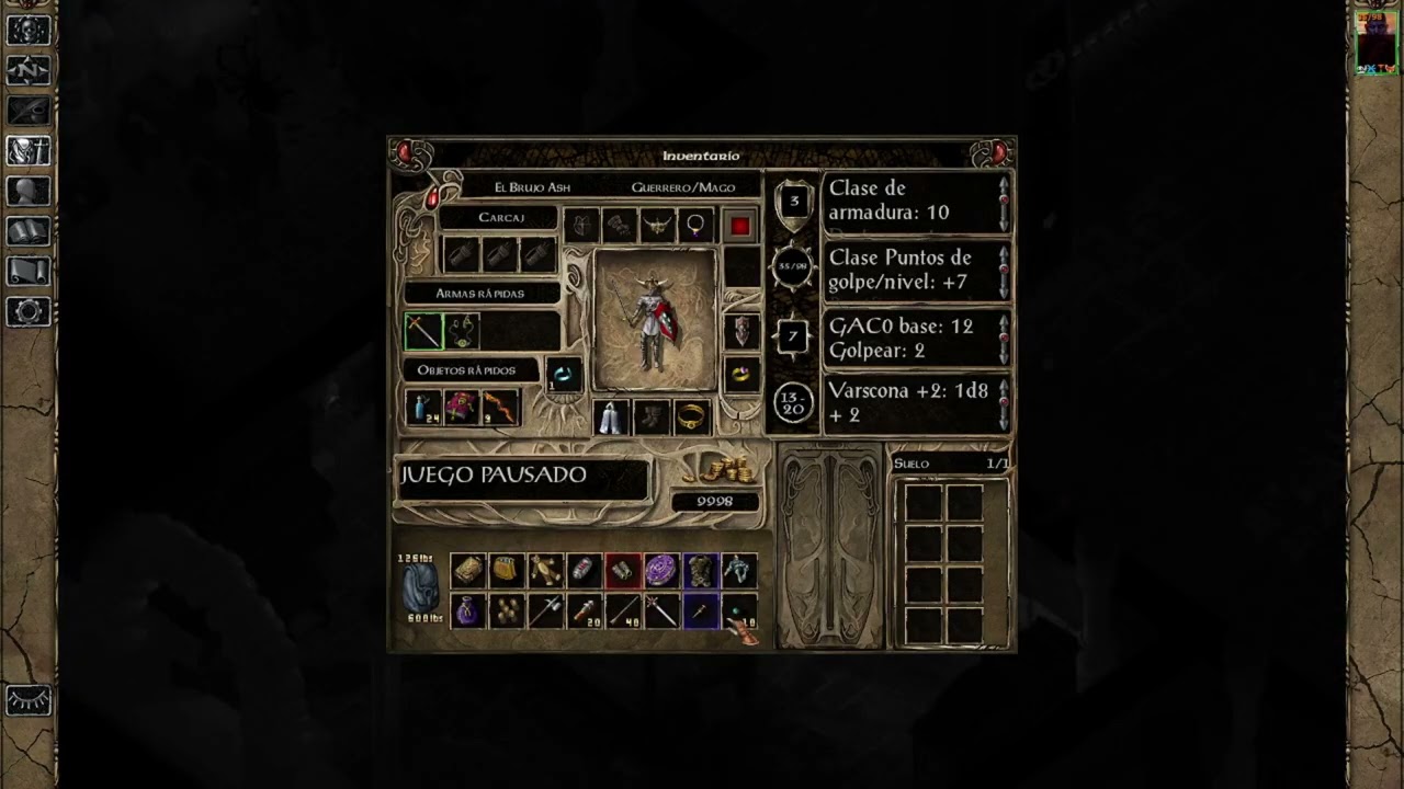 Baldurs Gate II  Solo Demencial Parte 4 primera planta Torreon del vigilante